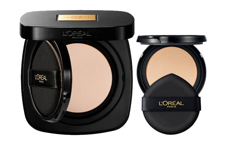 L'OREAL L'Oréal Black Gold Air Cushion Golden Radiance Flawless Air Cushion Cream Complexion Correcting Skin Tone Concealing