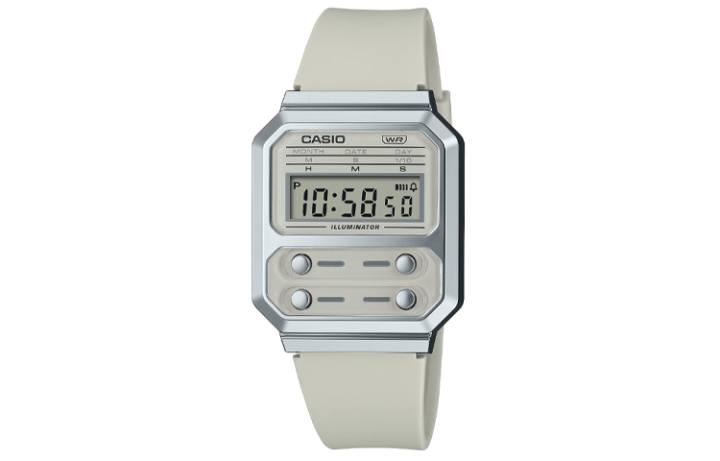 CASIO CASIO Men VINTAGE Series Gray Watch A100WEF-8A