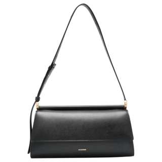 JIL SANDER Ghost Foldover Top Shoulder Bag