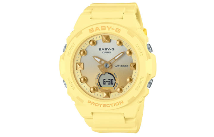 CASIO CASIO Women's BABY-G Yellow Watch BGA-320-9APR