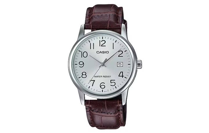 CASIO CASIO Men Standard Series Silver Watch MTP-V002L-7B2