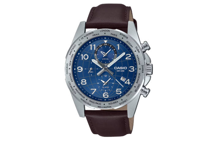 CASIO CASIO Men Standard Series Blue Watch MTP-W500L-2A