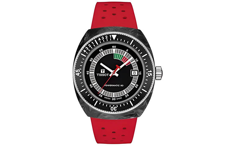 TISSOT Sideral Automatic Mechanical Movement 300m Waterproof Men's Watches Watch 41mm Black Dial