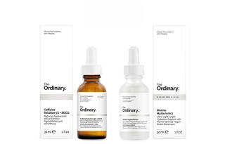 The Ordinary Ocean Hyaluronic Acid Serums 5% Caffeine Eye Serums Repairing Moisturizing Reducing Dark Circle 30ml+30ml