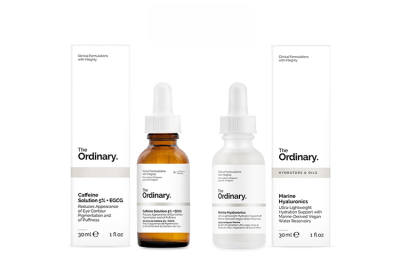 The Ordinary Ocean Hyaluronic Acid Serums 5% Caffeine Eye Serums Repairing Moisturizing Reducing Dark Circle 30ml+30ml