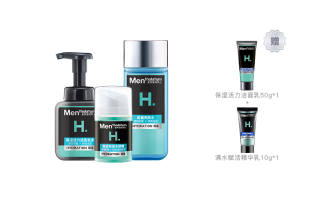 MENTHOLATUM O. H. E. Mentholatum Refreshing And Oil Control Hydrating Type Men's Matching Set Hydrating Cleaning
