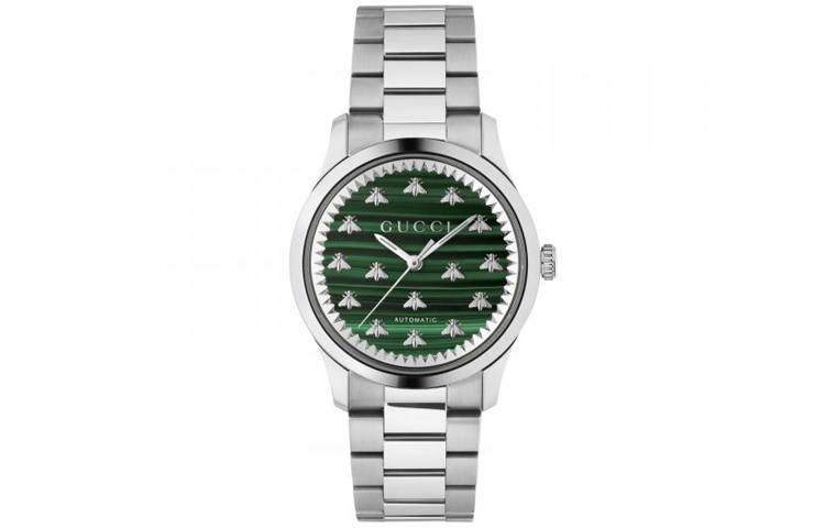 GUCCI Wrist Watches Automatic Mechanical Movement Stainless Steel Watchband 38mm Green Dial Men's Watches