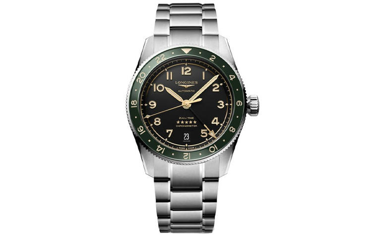 LONGINES Spirit Collection Automatic Mechanical Movement 100m Waterproof Men's Watches Watch 39mm Black Dial