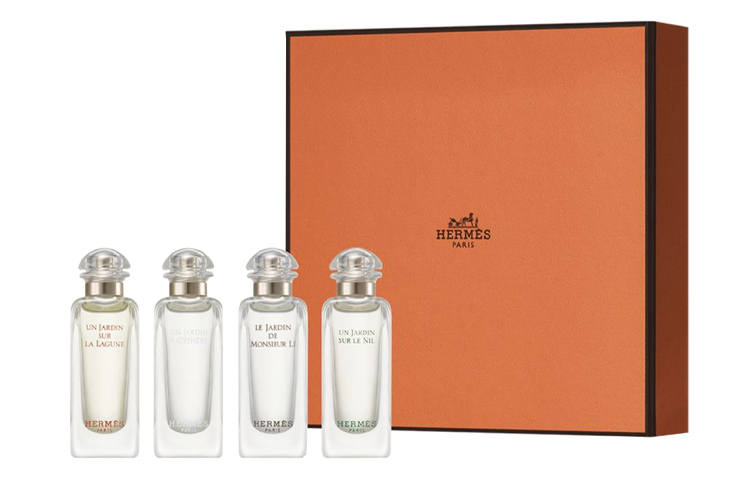 HERMES Garden Sample Set Fragrance Box Light Perfume Set Eau De Toilette Floral Scent 7.5ml*4/15ml*4