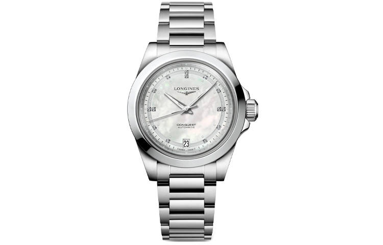 LONGINES Kangcai Joy Collection Automatic Mechanical Movement 100m Waterproof Women's Watch 34mm