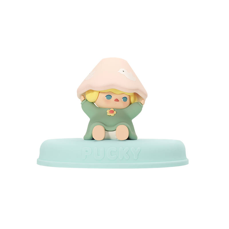 POP MART Pucky, Elf Stay at Home Collection, Phone Stand Accompanying And Soothing Trend Based Products 7.5cm