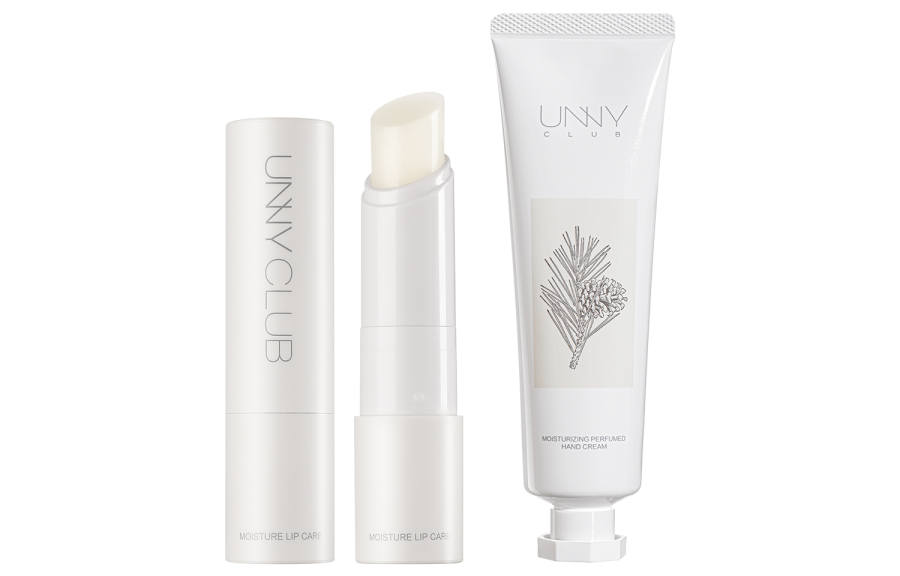 UNNY CLUB Lip Balm Hand Cream Combination Body Care Kits Crack Proof Effectiveness 4g+58g