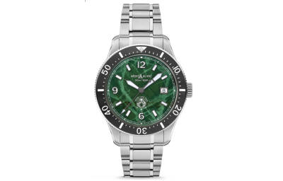 MONTBLANC Automatic Mechanical Movement 300m Waterproof Men's Watches Watch 41mm Green Dial Stainless Steel Case