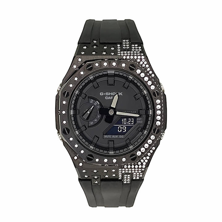 CASIO CASIO Men Liquid Crystal/Analog Dual Display Series Black Watch