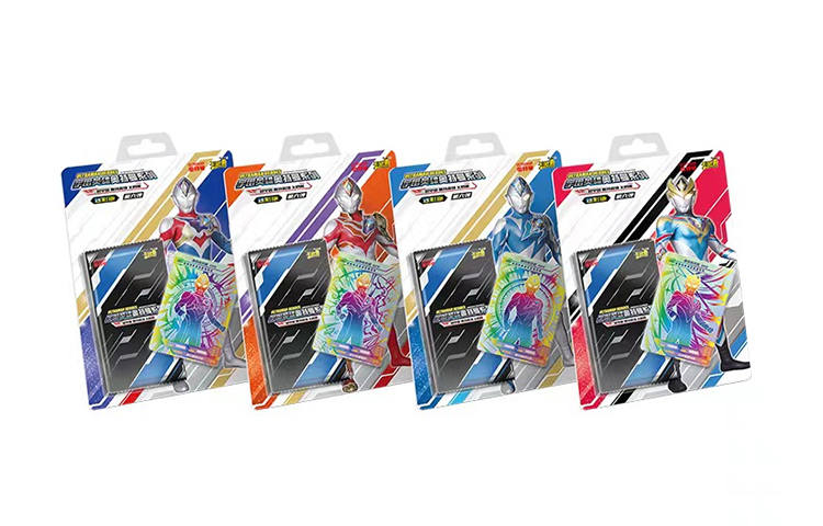 KAYOU Ultraman Characters Cosmic Hero X Files, Volume 6 Dazzling Color Edition IP / Anime Cards 4 Boxes Included