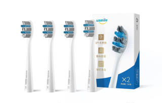 Usmile Adults Replacement Soft Brush Toothbrushes Cleaning 4 Pcs