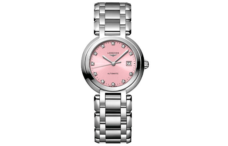 LONGINES Heart Moon Collection Automatic Mechanical Movement Date Display Women's Watch 30mm