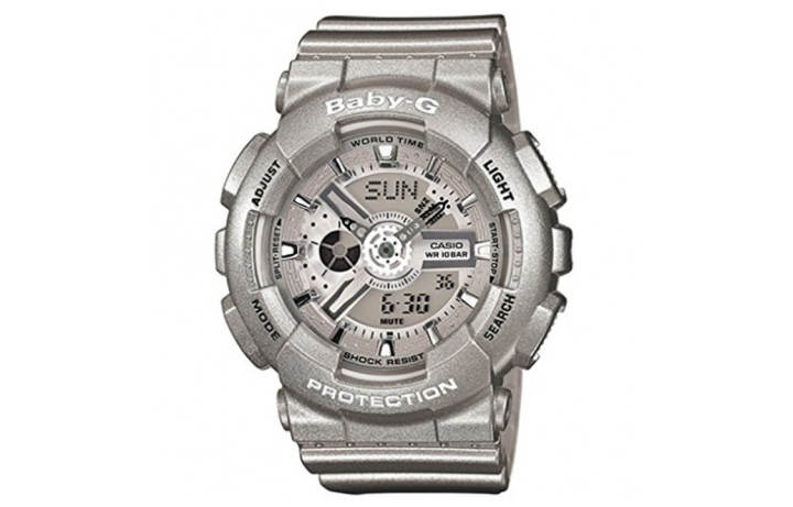 CASIO CASIO Women's BABY-G Gray Watch BA-110-8ADR