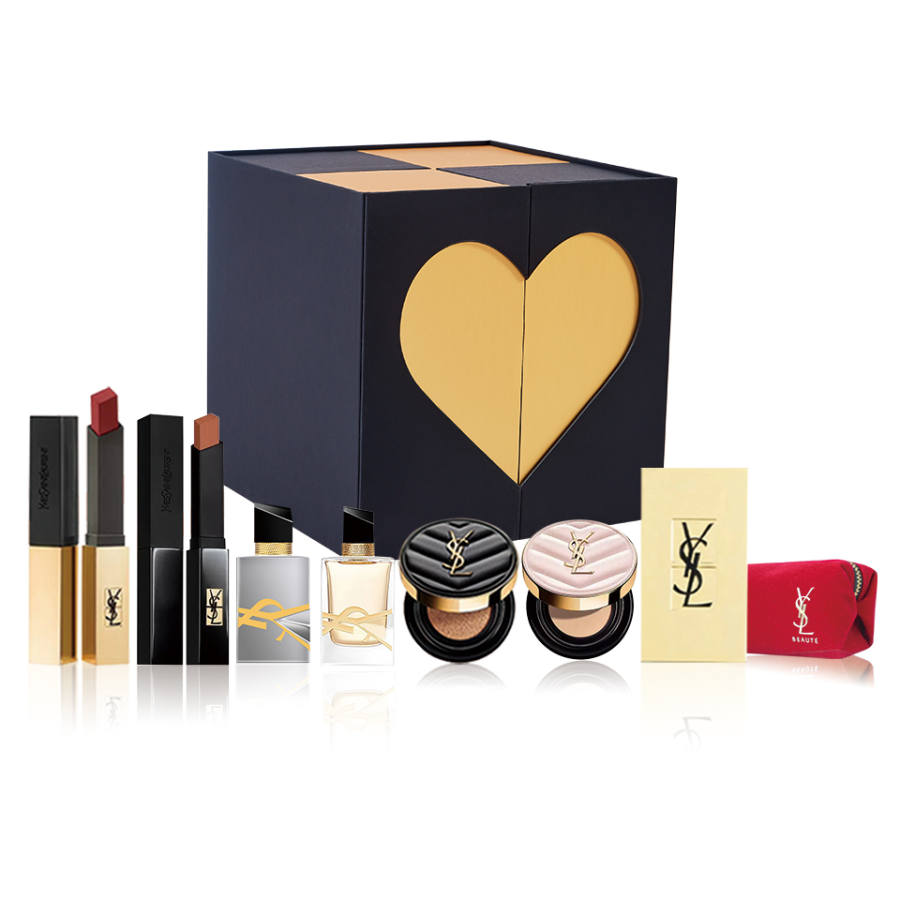 SAINT LAURENT Lipstick Makeup Clothing Sets Easy to Blend Natural Matte Correcting Skin Tone