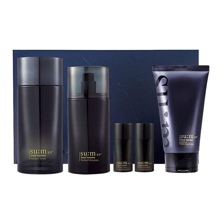 SU:M37° SU M37° Daily Elite Lotion Skincare Sets Hydrating Moisturizing And Nourishing Soothing 5 Piece Set