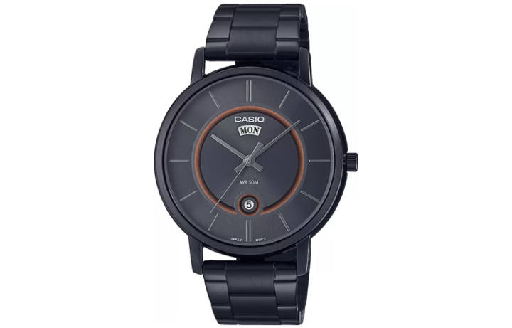 CASIO CASIO Men Standard Series Black Watch MTP-B120B-8A