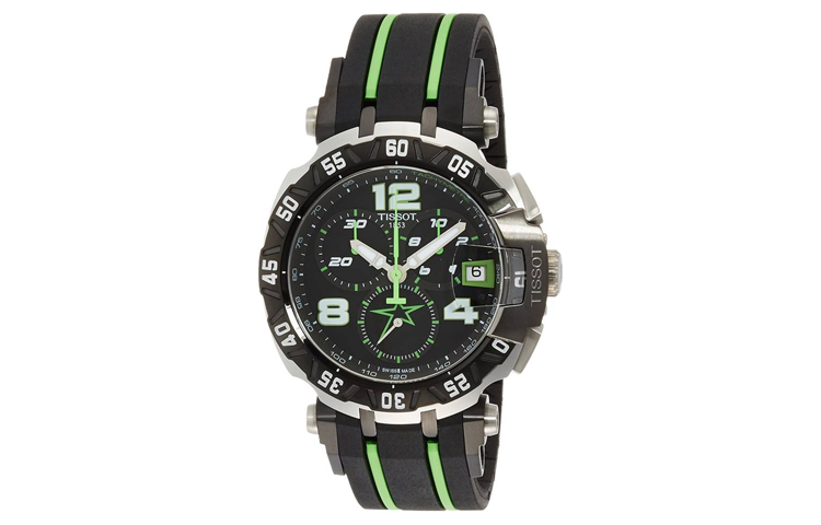 TISSOT T SPORT Collection Quartz Movement 100m Waterproof Men's Watches Watch 45.25mm Black Dial
