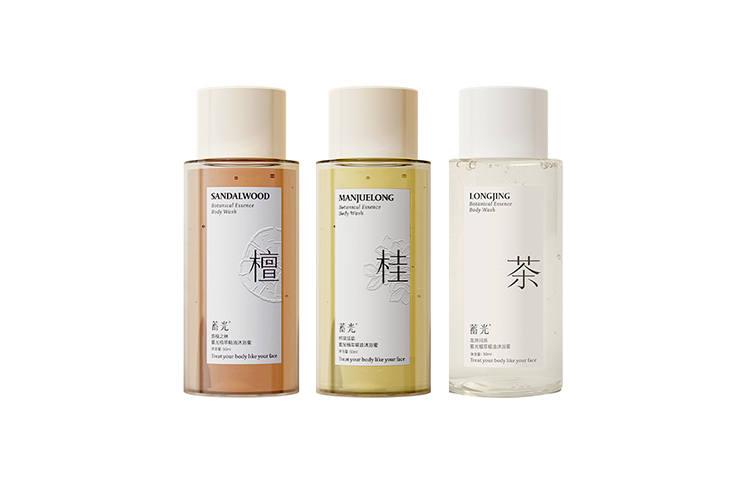 XUGUANG Plant Extract Essential Oil Bath Honey Travel Collection 50ml*3 Mixed Scent