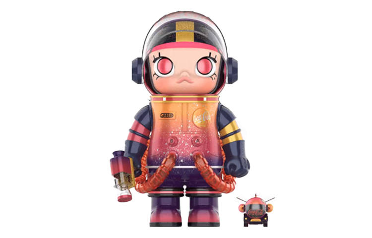 POP MART 1000% MEGA Collector's Series SPACE Molly Cola Cute Trendy Figures 70cm