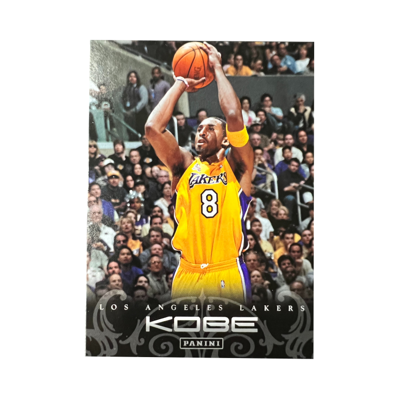 PANINI Los Angeles Lakers, Kobe Bryant, Black Mamba, The Last Shot, Rare Card Sports Cards 1 Pc