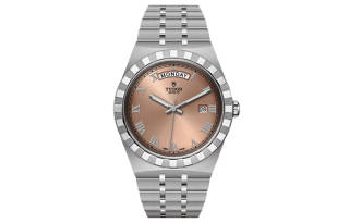 TUDOR Automatic Mechanical Movement 100m Waterproof Men's Watches Watch 41mm Pink Watch Dial
