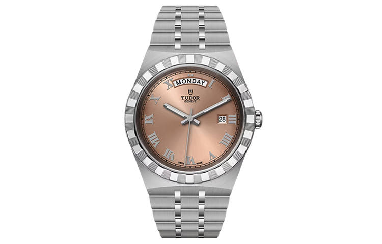 TUDOR Automatic Mechanical Movement 100m Waterproof Men's Watches Watch 41mm Pink Watch Dial