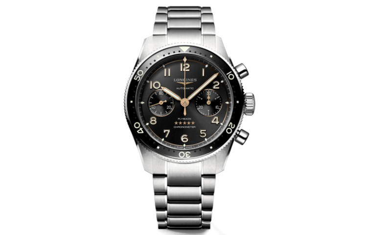 LONGINES Spirit Collection Automatic Mechanical Movement 100m Waterproof Men's Watches Watch 42mm Black Dial