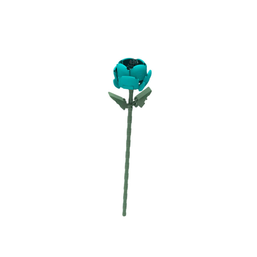 JAKI Aurora Blue Rose Building Blocks JK26317