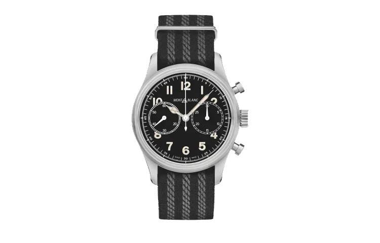 MONTBLANC 1858 Collection Automatic Mechanical Movement 100m Waterproof Men's Watches Watch 42mm Black Dial
