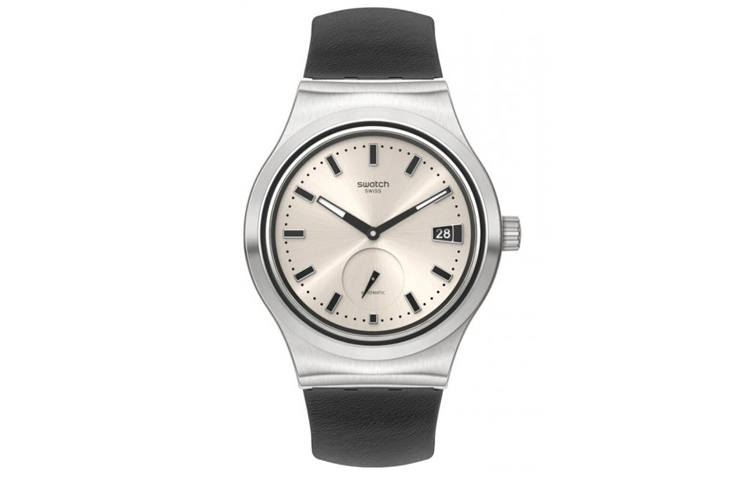SWATCH Men 42mm Mother Of Pearl Color Watch SY23S408