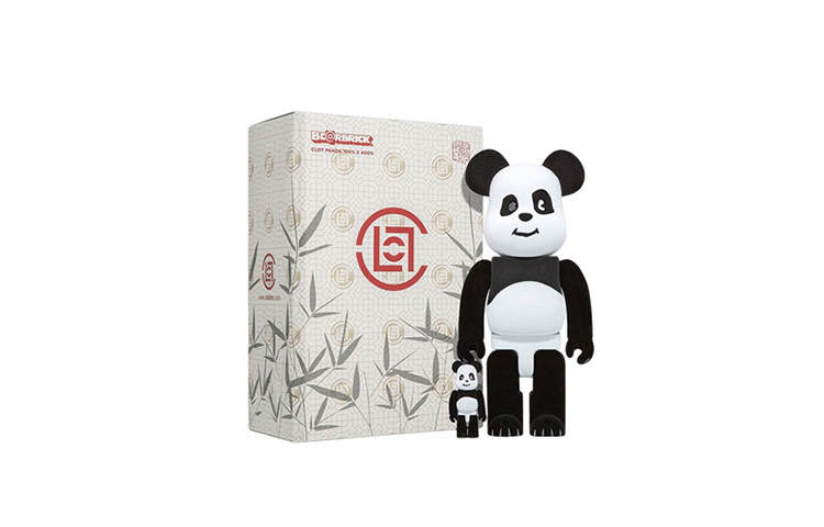 BE@RBRICK x CLOT 100%400% PANDA Giant Panda Trendy Figures 7cm/28cm