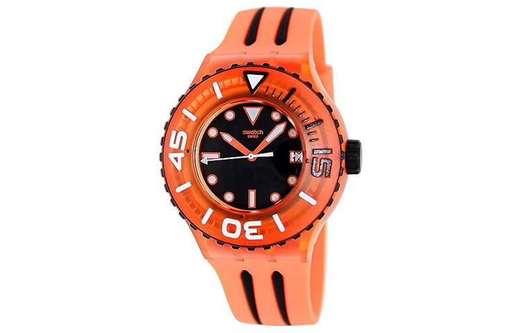 SWATCH SWATCH Unisex 44mm Black Watch SUUO400
