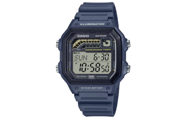 CASIO CASIO Men Gray Watch WS-1600H-2AV