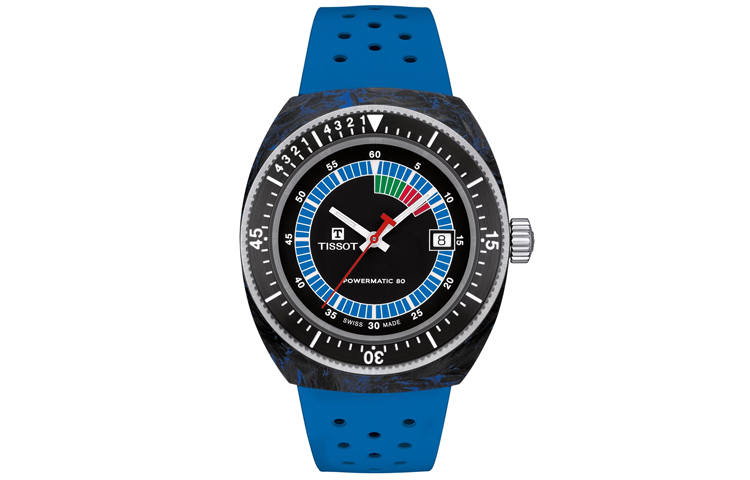 TISSOT Star Collection Sideral Automatic Mechanical Movement 300m Waterproof Men's Watches Watch 41mm Black Dial