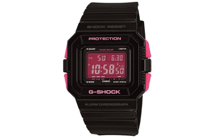 CASIO CASIO Unisex DIGITAL Series Pink Watch G-5500B-1