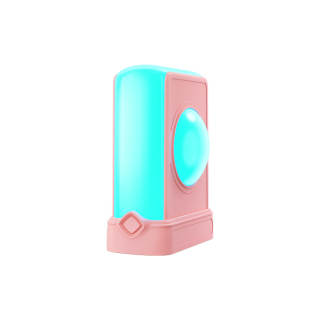 YOWU RGB Lighting Photoelectric Competition Gaming Desktop Headphone Stands Crystal