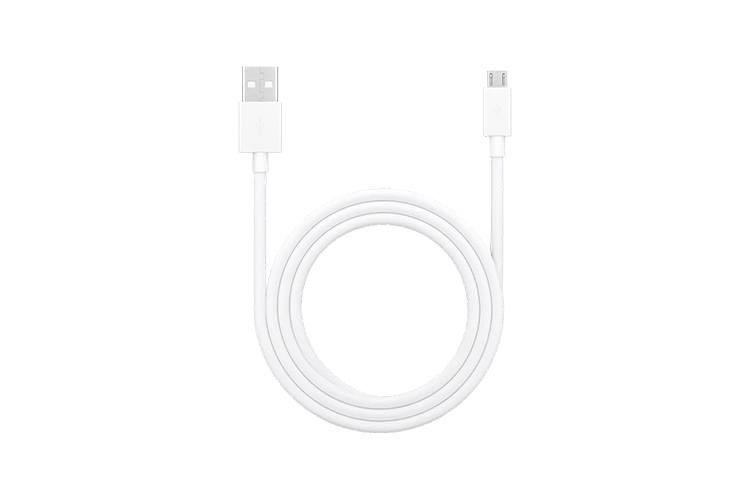 OPPO 1m USB A To Micro USB 2A White Cables