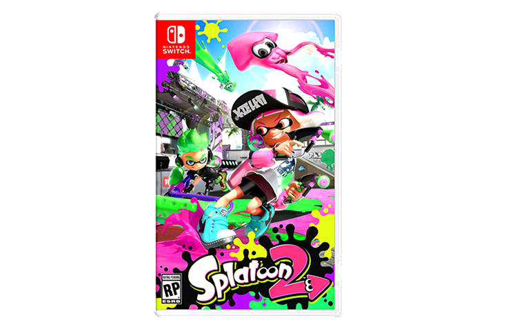 NINTENDO SWITCH NINTENDO SWITCH Splatoon 2 Game Software Standard Version English Version