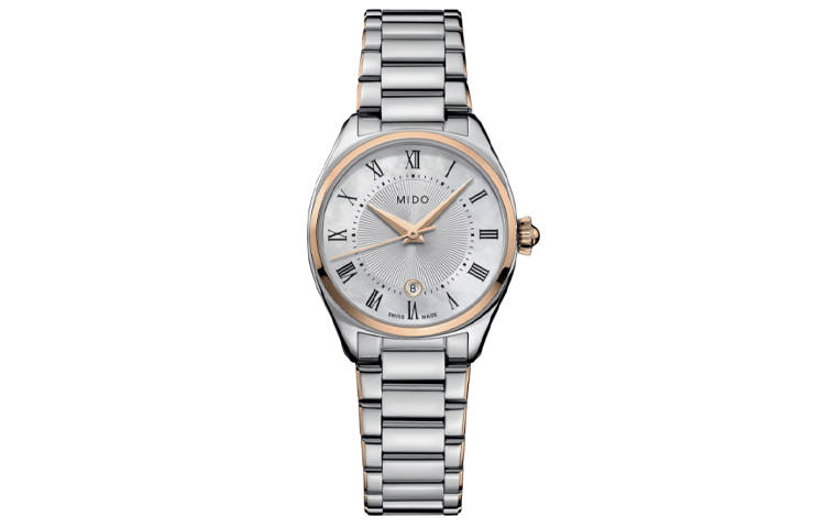 MIDO Brunello Collection Elegant Wrist Watch Quartz Movement 50m Waterproof Women's Watch 27.3mm