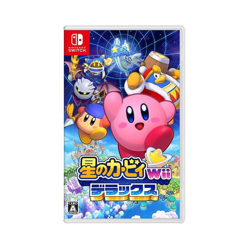 NINTENDO SWITCH NINTENDO SWITCH Kirby Wii Deluxe Version Game Software Switch Game Cartridge
