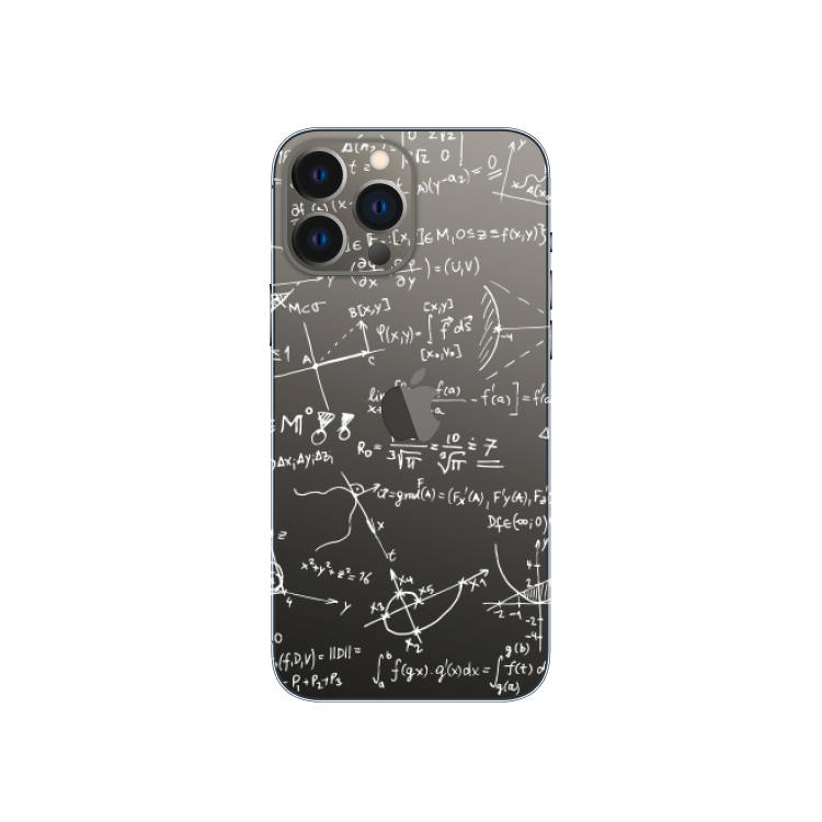 SkinAT Compatibility With Apple IPhone 14 Collection Confusion Mathematics 3M Material Cell Phone Protective Films
