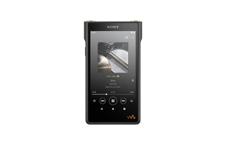 SONY MP3 NW WM1AM2 Hi Res High Resolution Music Player Hi Fi Lossless, Black Brick 2