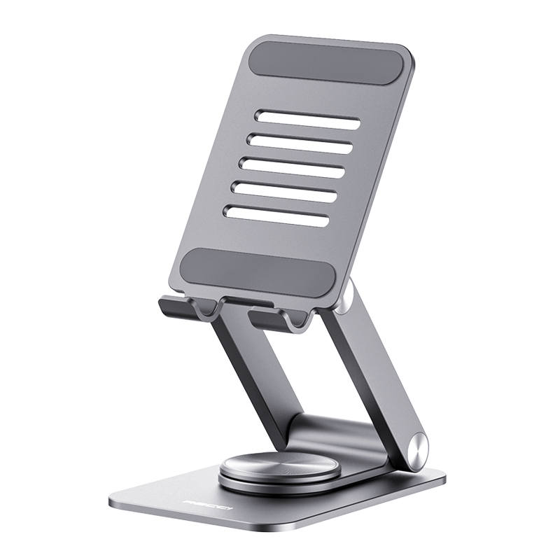 RECCI Phone Stands Height Adjustable, Foldable Storage, Carbon Steel