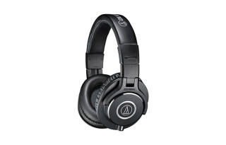Audio Technica ATH M40X Professional Recording Monitoring Head mounted Headphones