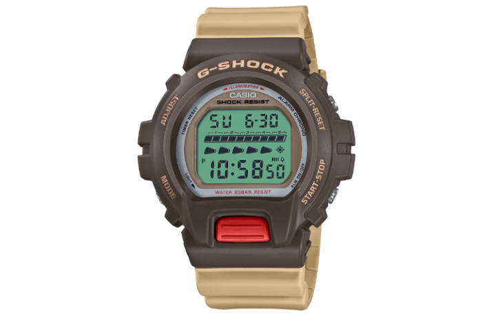 CASIO CASIO Men G-SQUAD Series 53.2mm Green Watch DW-6600PC-5JF